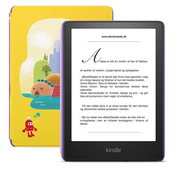 eBookReader Amazon Kindle Paperwhite 5 2021 Kids Edition Robot Drømme
